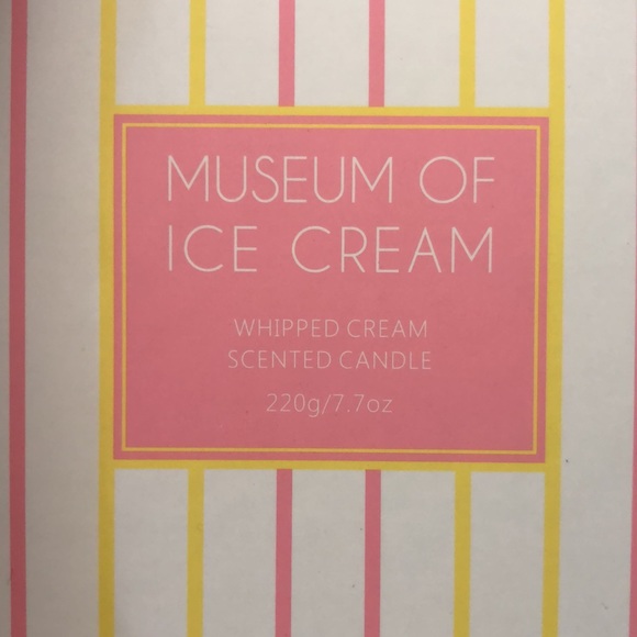 Museum Of Ice Cream Candle Whipped Cream Scent - Picture 2 of 5